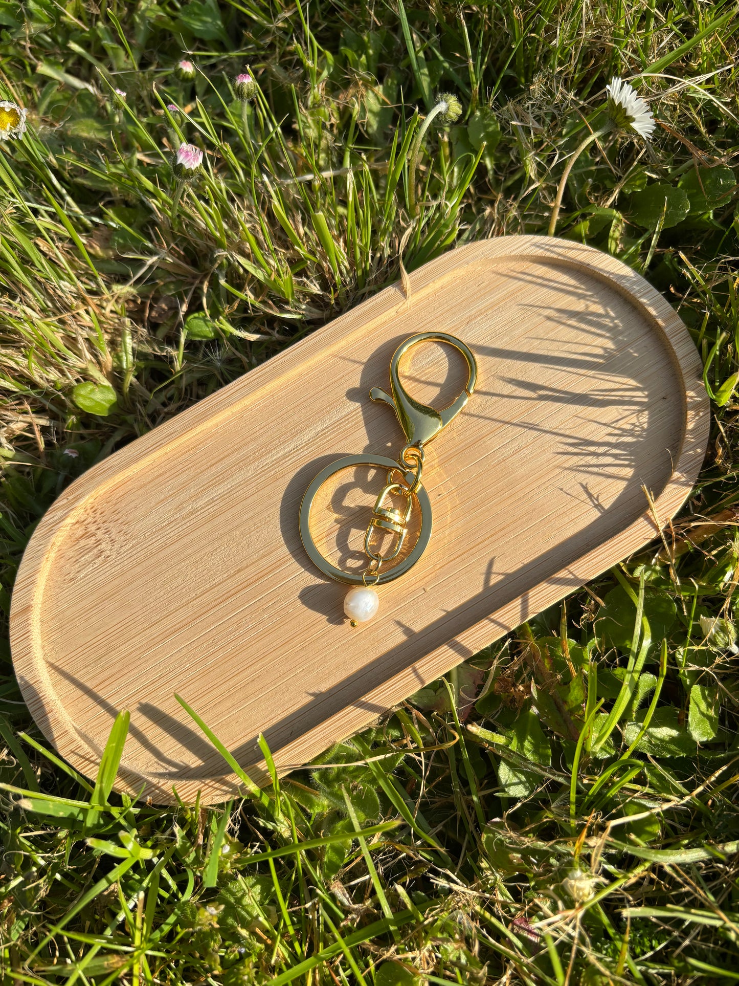 Pearl keyring