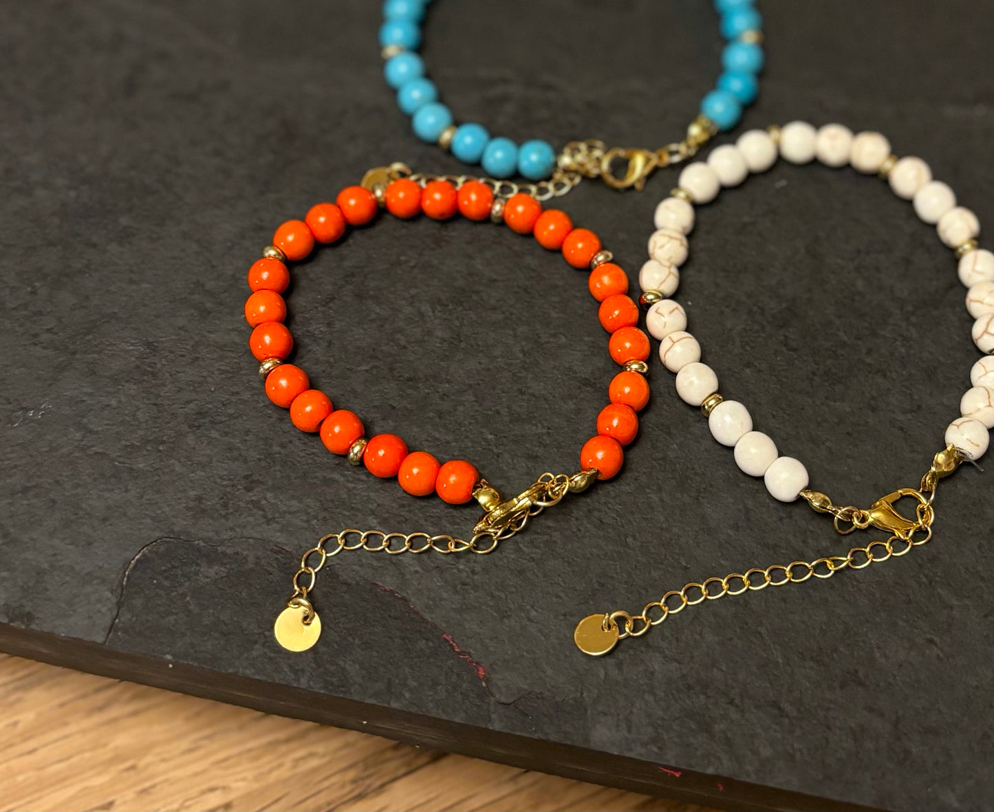 Orange Ceramic Bracelet