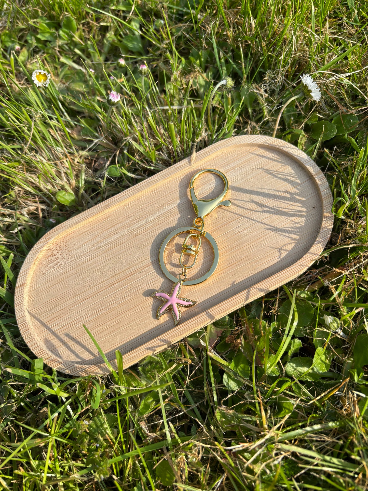 Starfish keyring