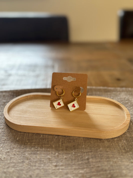 Playing card hoops